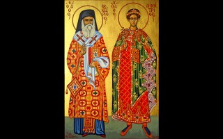 Ο Άγιος Νεκτάριος & ο Άγιος Δημήτριος